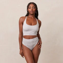 Lounge Underwear Behåar<Bamboo Basic Bralette - Grå