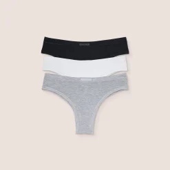 Lounge Underwear Trosor | Brazilians<Bamboo Comfort Brasilian Trosor (3-pack) - Multi