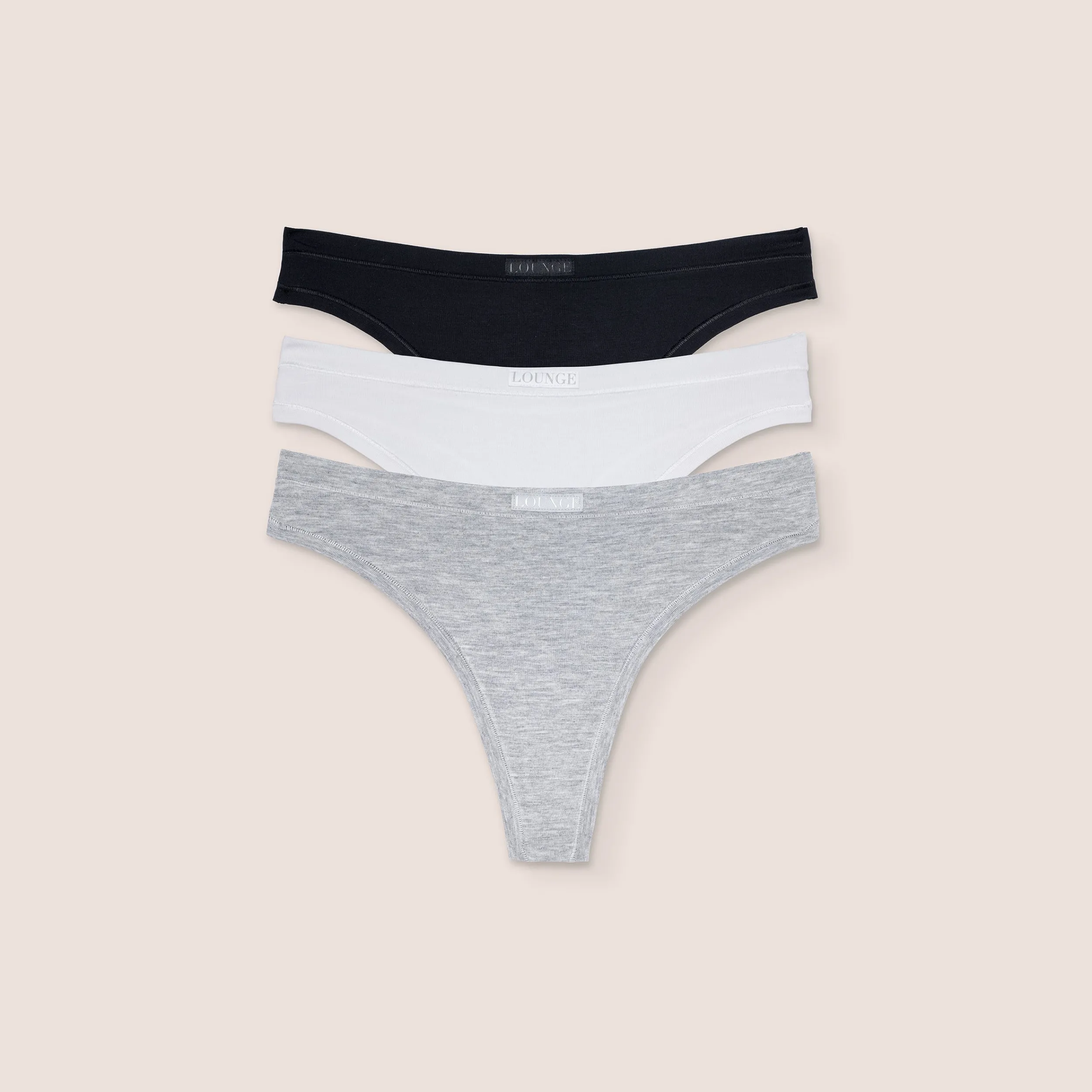 Lounge Underwear Flerpack<Bamboo Comfort Stringtrosor (3-pack) - Multi