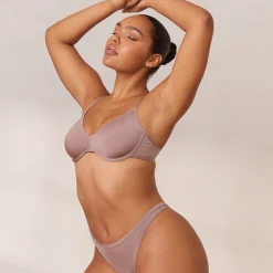 Lounge Underwear Med Bygel | T-Shirt<Barely There Plunge BH - Mauve