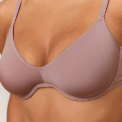 Lounge Underwear Med Bygel | T-Shirt<Barely There Plunge BH - Mauve