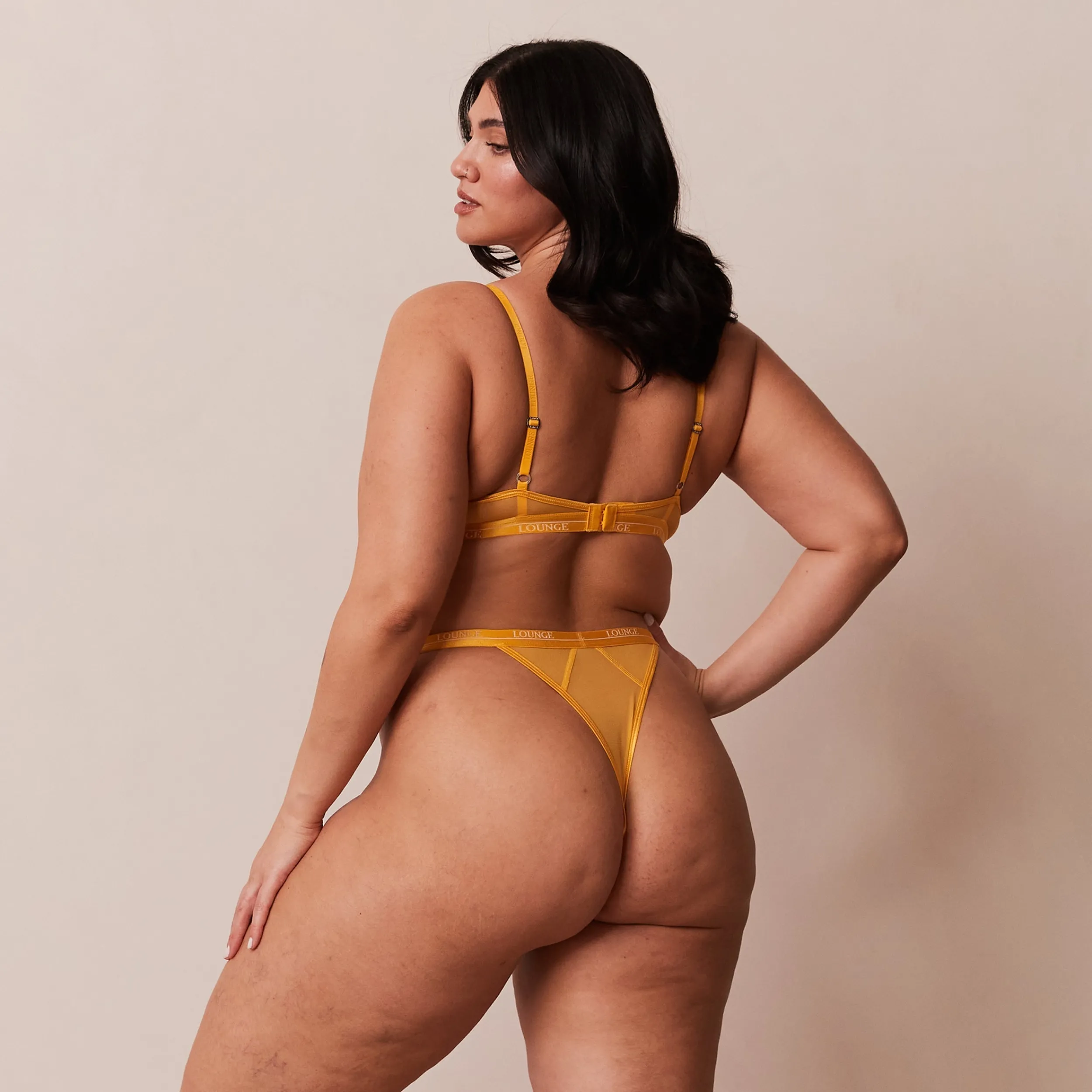 Lounge Underwear Behåar<Blossom Balcony BH - Senapsgul
