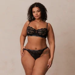 Lounge Underwear Balcony | Med Bygel<Blossom Balcony BH - Svart