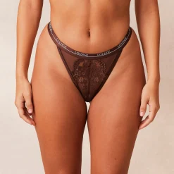 Lounge Underwear Samla Och Spara<Blossom Stringtrosor - Brunett