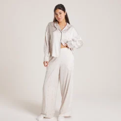 Lounge Underwear Pyjamasbyxor | Pyjamasset<Bow Pyjamabyxor i Satin - Pärla