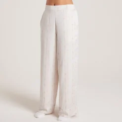 Lounge Underwear Pyjamasbyxor | Pyjamasset<Bow Pyjamabyxor i Satin - Pärla