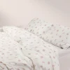 Lounge Underwear Sängkläder | Accessoarer<Breakfast Club Påslakan - Blommig Vit BlommigVit