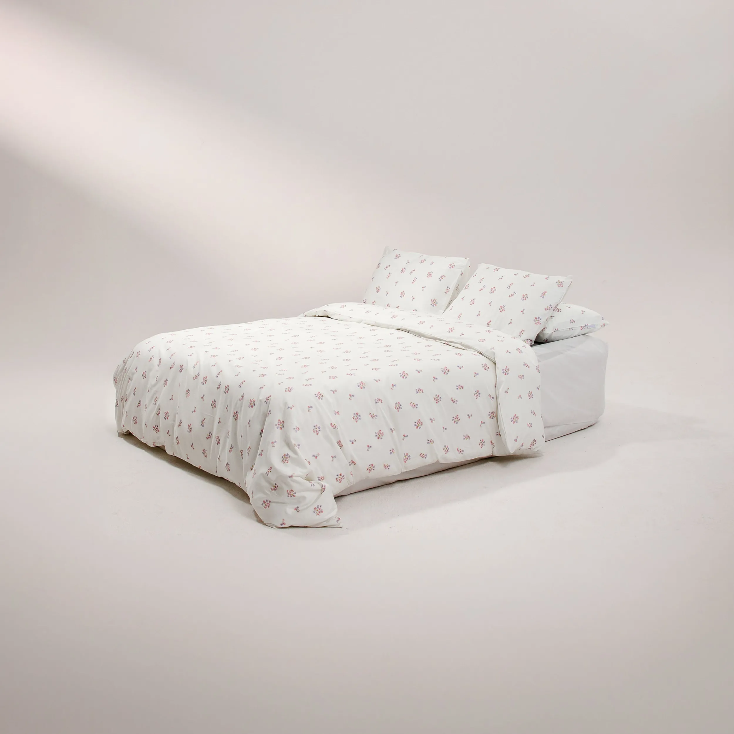 Lounge Underwear Sängkläder | Accessoarer<Breakfast Club Påslakan - Blommig Vit BlommigVit