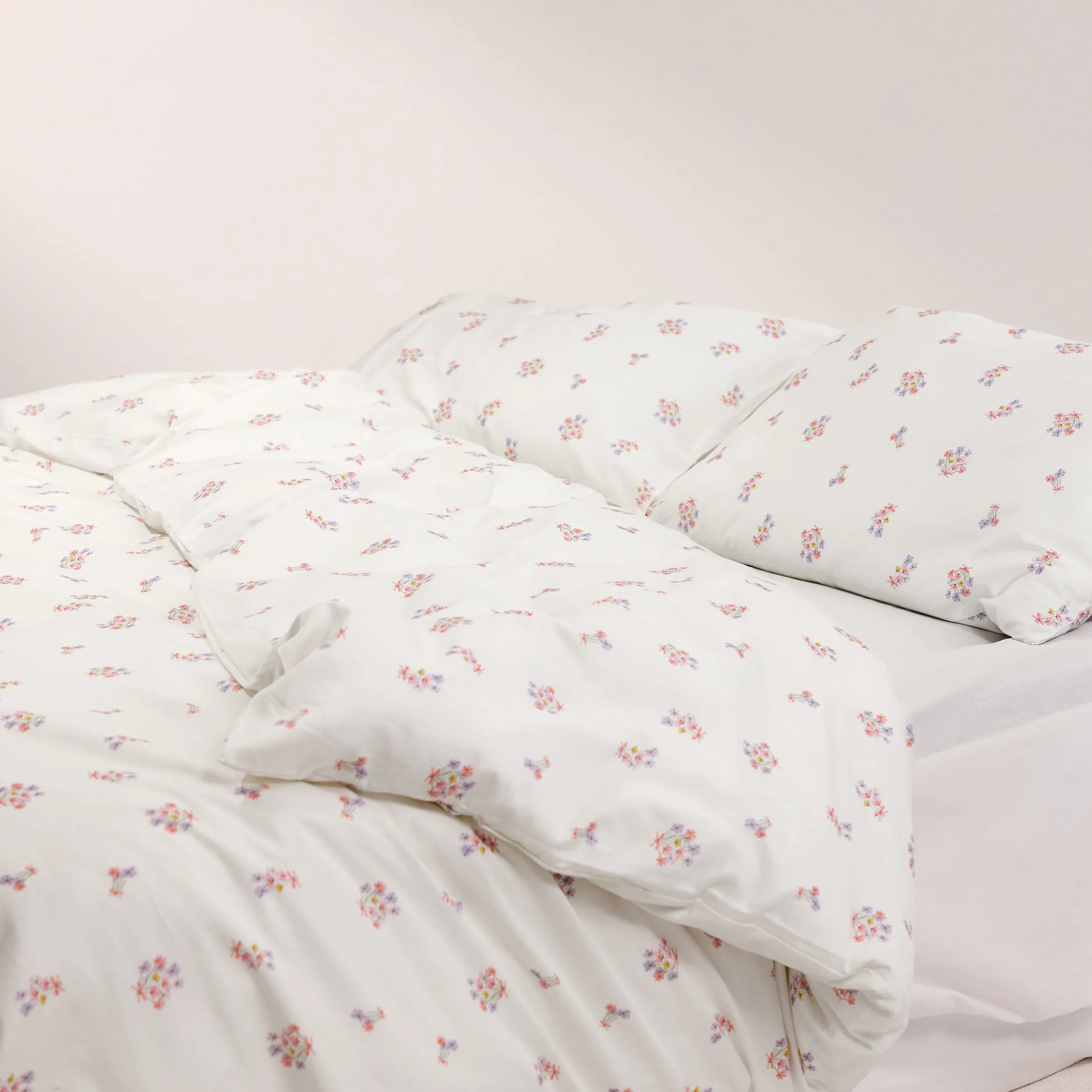 Lounge Underwear Sängkläder | Accessoarer<Breakfast Club Påslakan - Blommig Vit BlommigVit