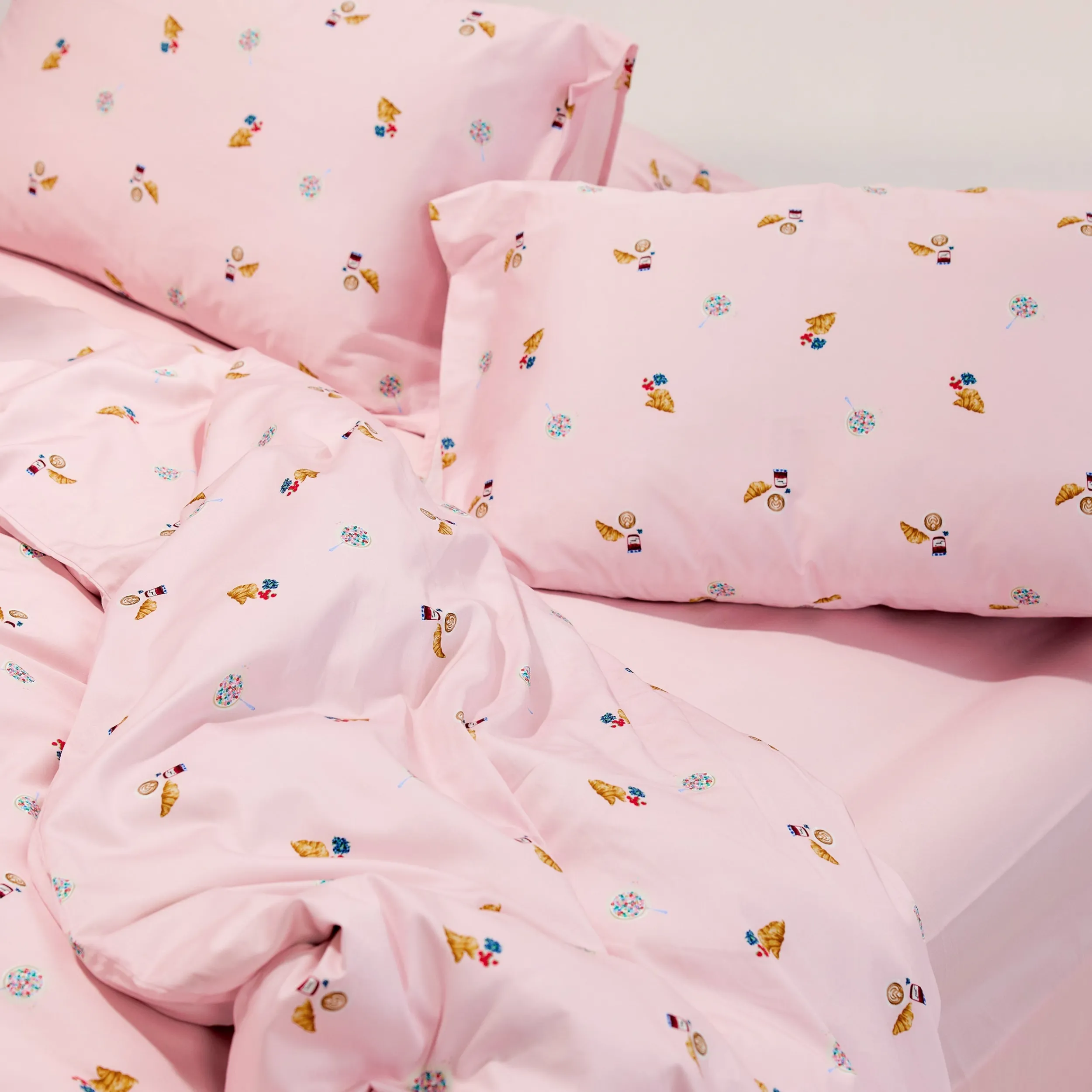 Lounge Underwear Sängkläder | Accessoarer<Breakfast Club Örngott (2-pack) - Rosa