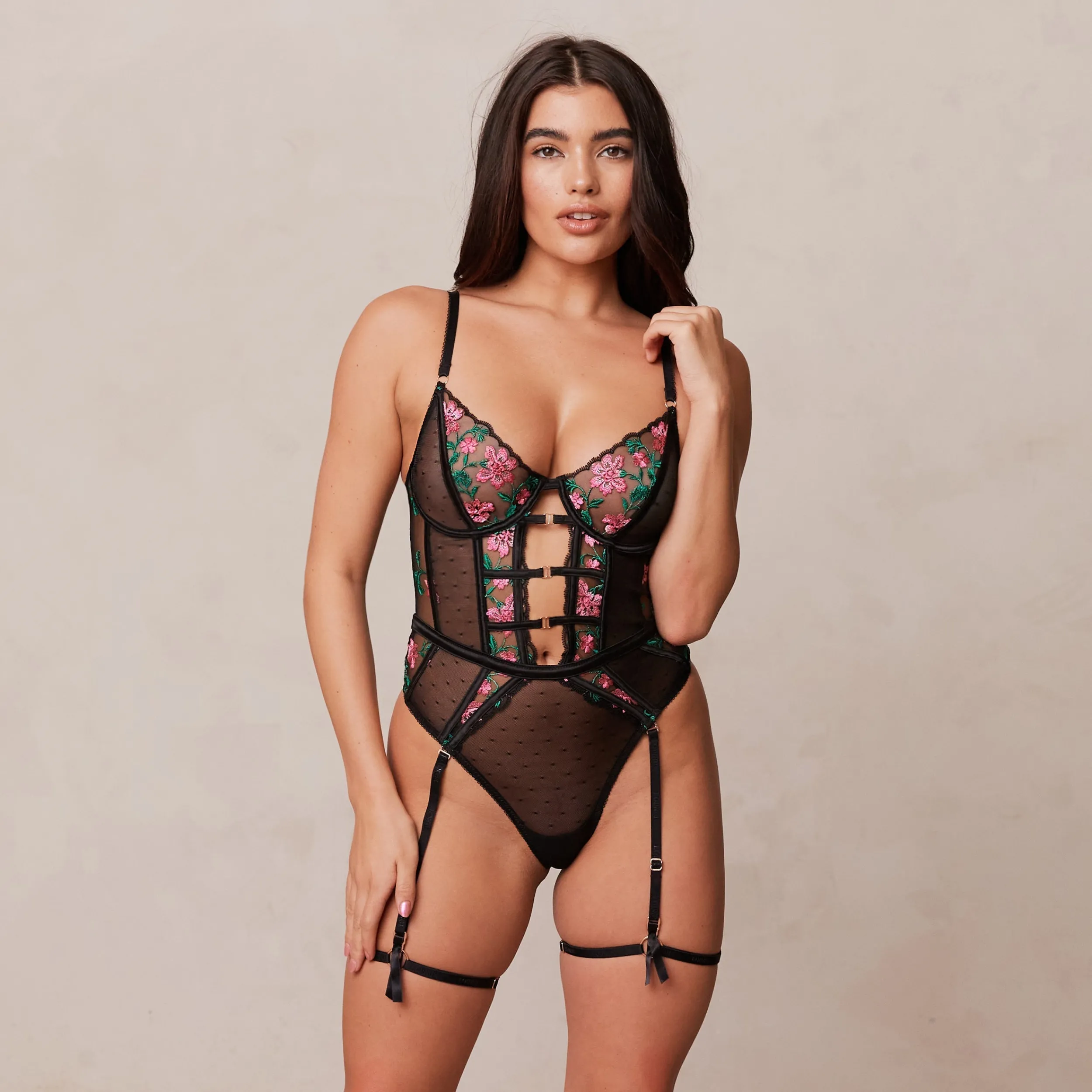 Lounge Underwear Intimates<Brooke Bodysuit - Svart