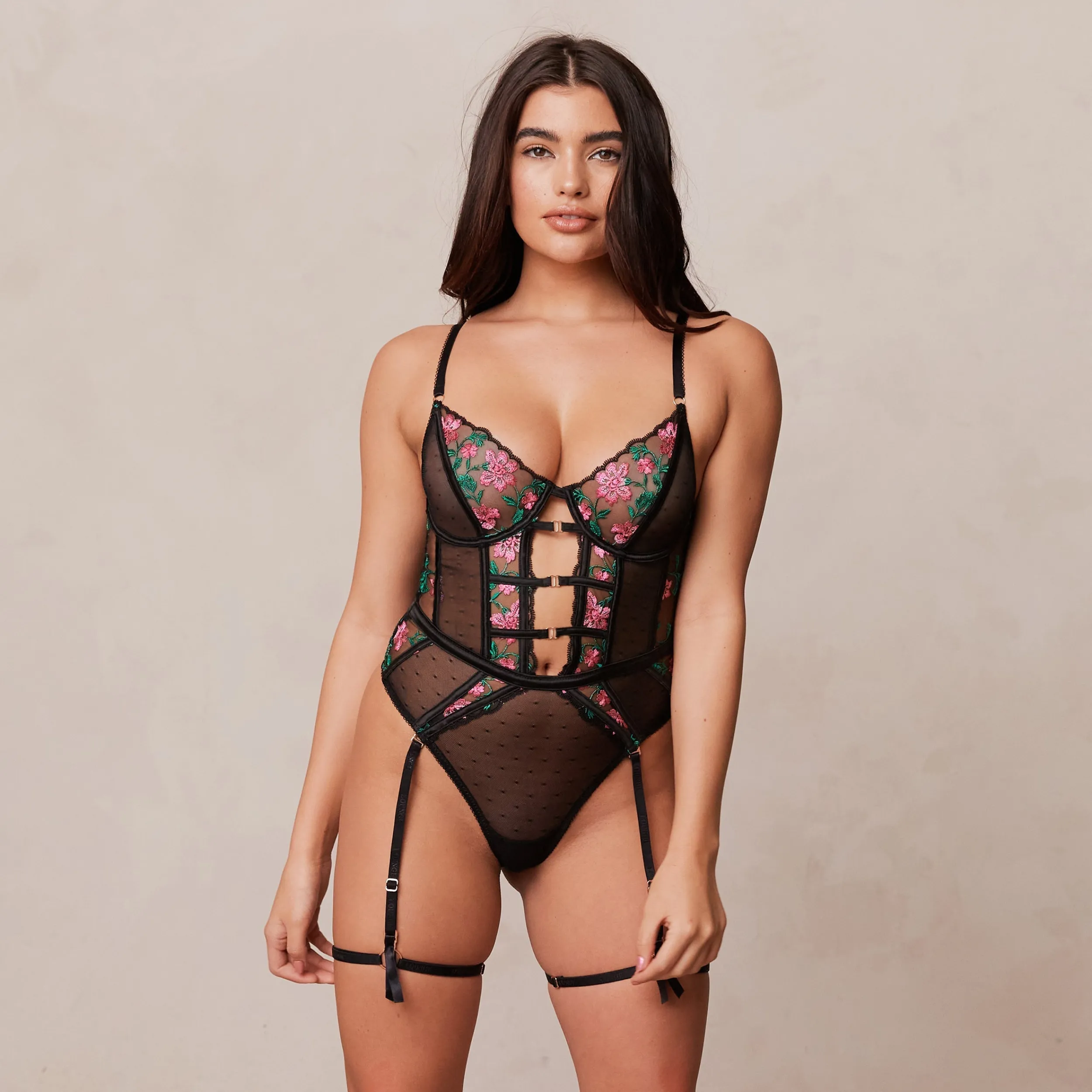 Lounge Underwear Intimates<Brooke Bodysuit - Svart