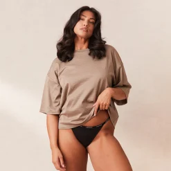Lounge Underwear Pyjamasset | Pyjamastoppar<Classic Fleece Oversized Pyjamatopp - Fawn