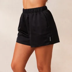 Lounge Underwear Pyjamasbyxor<Classic Satin Pyjamashorts - Svart