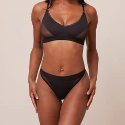 Lounge Underwear Behåar<Contour Mesh BH - Svart
