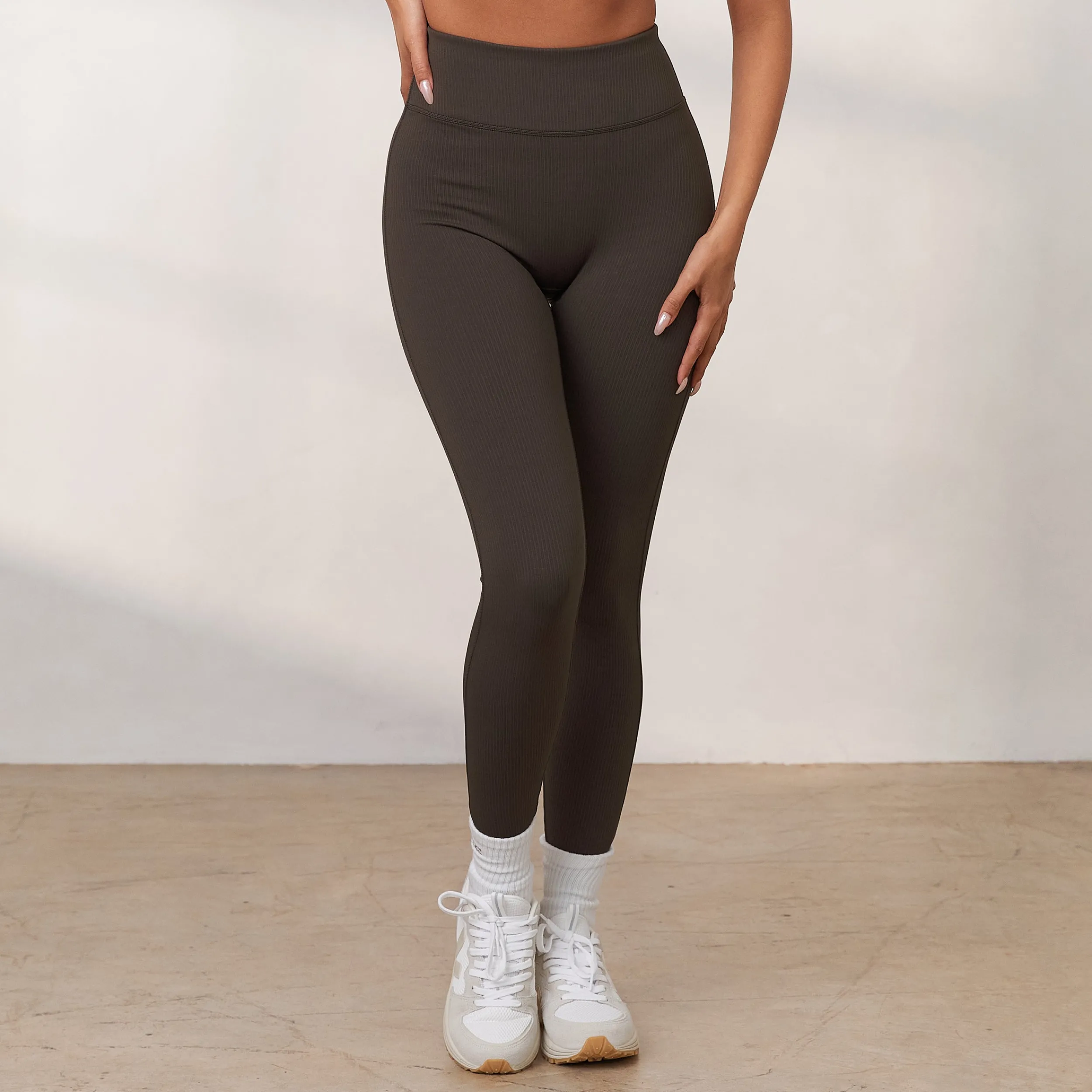 Lounge Underwear Leggings<Cosy Ribbade Leggings - Espresso