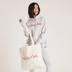 Lounge Underwear Strumpor Och Accessoarer<Cotton Canvas Tote Bag - Krämfärgad