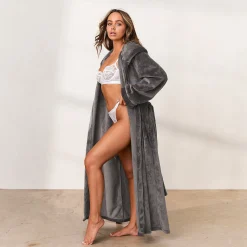 Lounge Underwear Morgonrockar Och Badrockar<Cuddle Me Morgonrock - Kolsvart