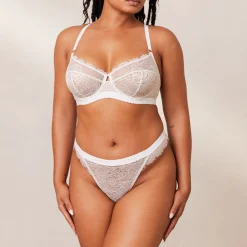 Lounge Underwear Med Bygel<Desire Balcony BH - Vit
