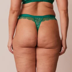 Lounge Underwear Underdelar<Desire Stringtrosor - Smaragdgrön