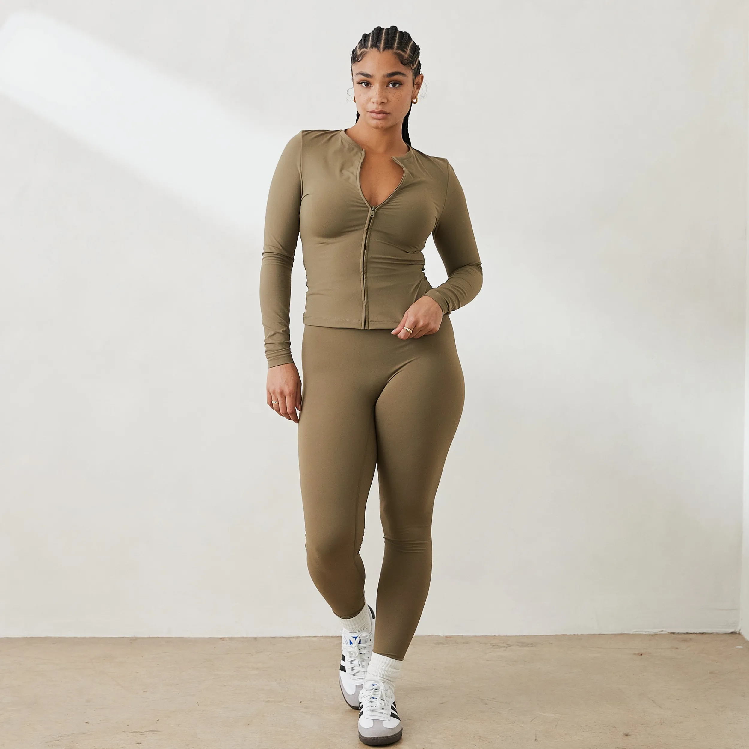 Lounge Underwear Leggings<Essential Leggings - Olivgrön