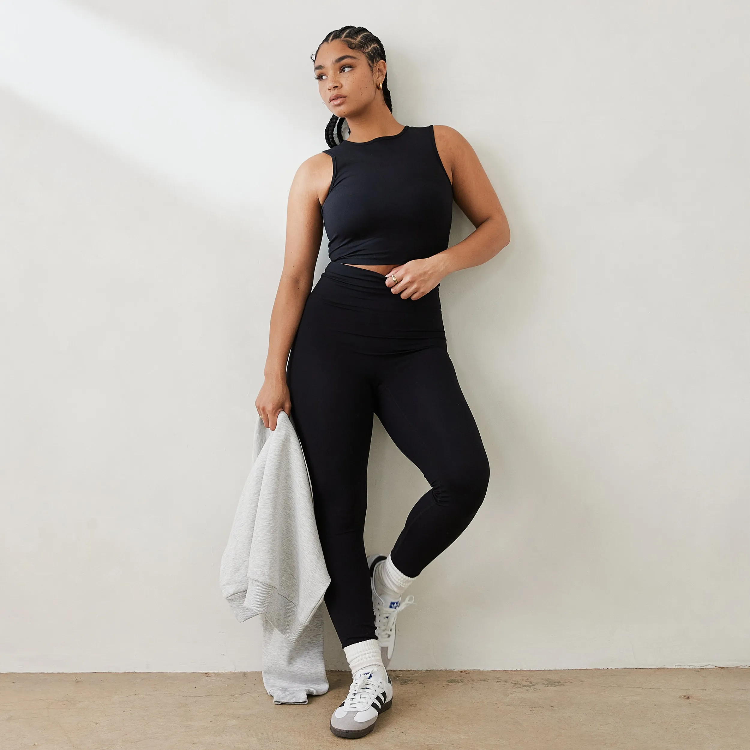 Lounge Underwear Leggings<Essential Leggings - Svart