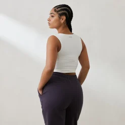 Lounge Underwear Toppar Och T-Shirts<Essential Linne - Naturvit