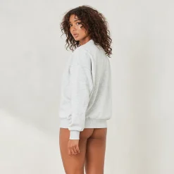 Lounge Underwear Huvtröjor Och Tröjor<Essential Rundhalsad Tröja - Frostfärgad