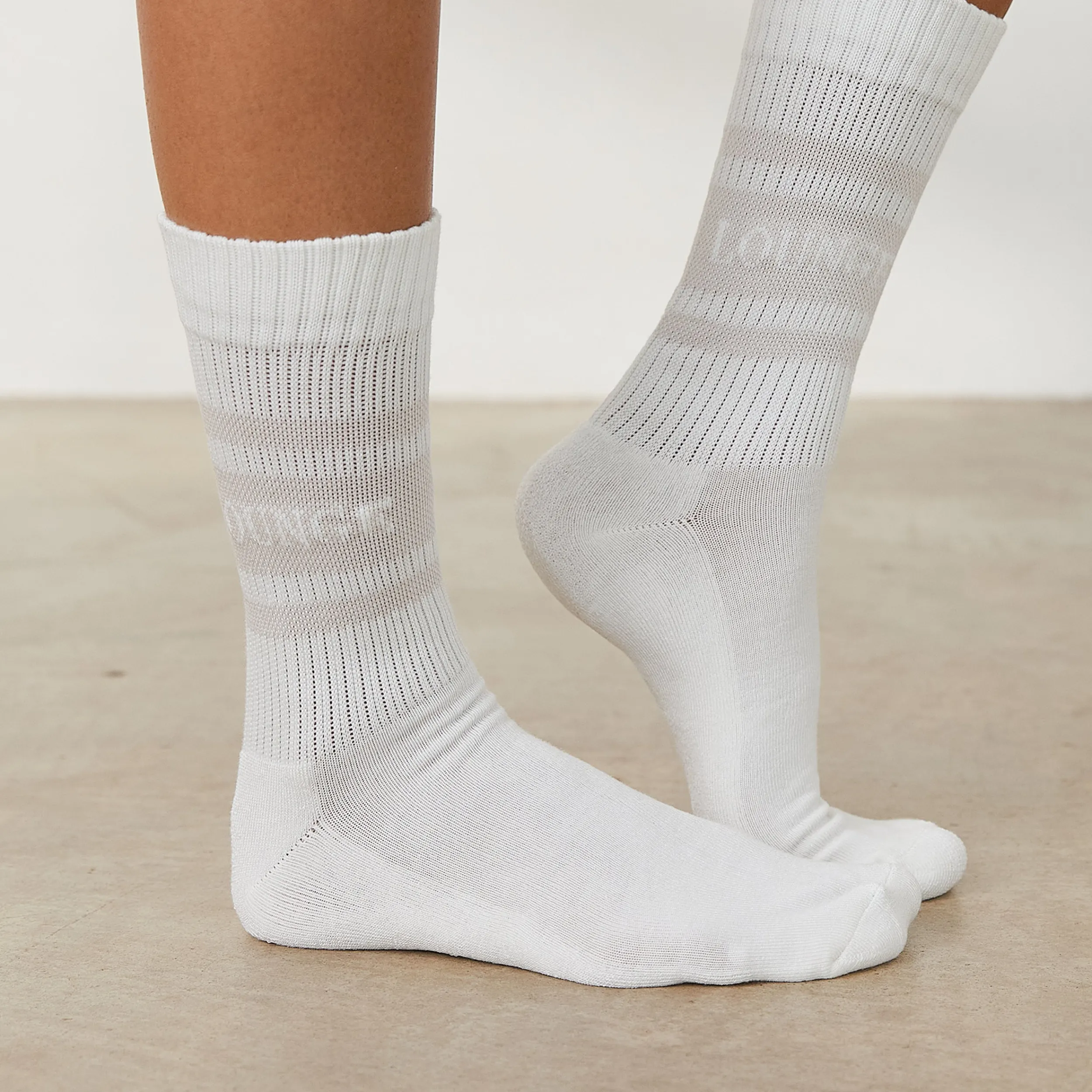 Lounge Underwear Strumpor Och Accessoarer<Essential Strumpor (Tvåpack) - Krämfärg