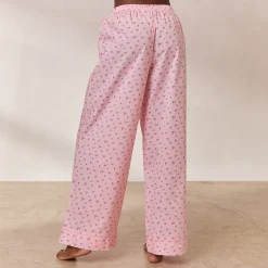 Lounge Underwear Pyjamasset | Pyjamasbyxor<Floral Pyjamabyxor - Rosa Print RosaPrint