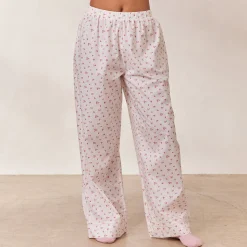 Lounge Underwear Pyjamasbyxor<Floral Pyjamabyxor - Vit Print VitPrint