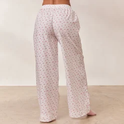 Lounge Underwear Pyjamasbyxor<Floral Pyjamabyxor - Vit Print VitPrint