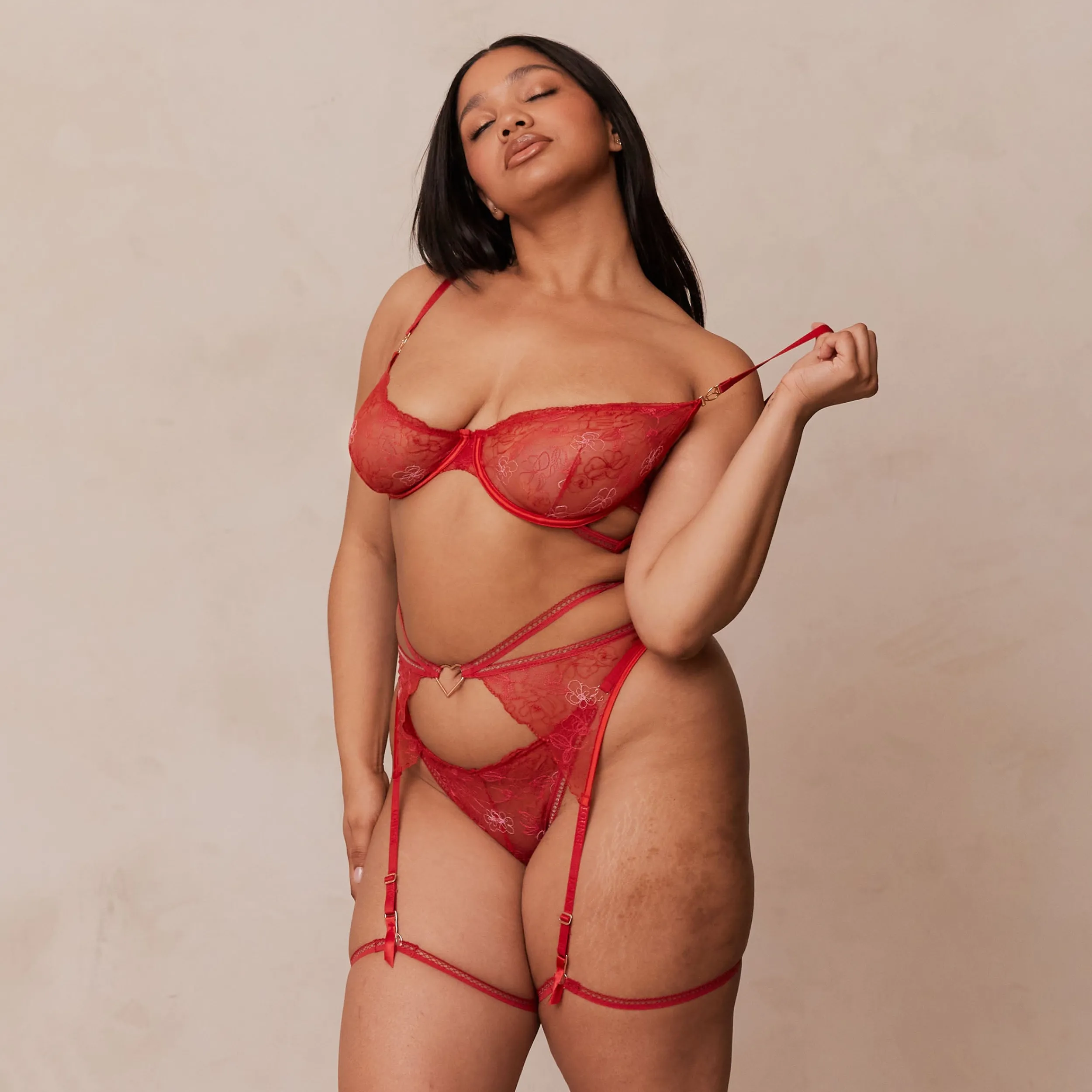 Lounge Underwear Intimates Sets<Gabriella Intimates BH (Set) - Rödbrun
