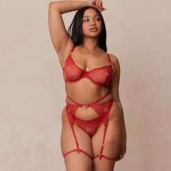 Lounge Underwear Intimates Sets<Gabriella Intimates BH (Set) - Rödbrun