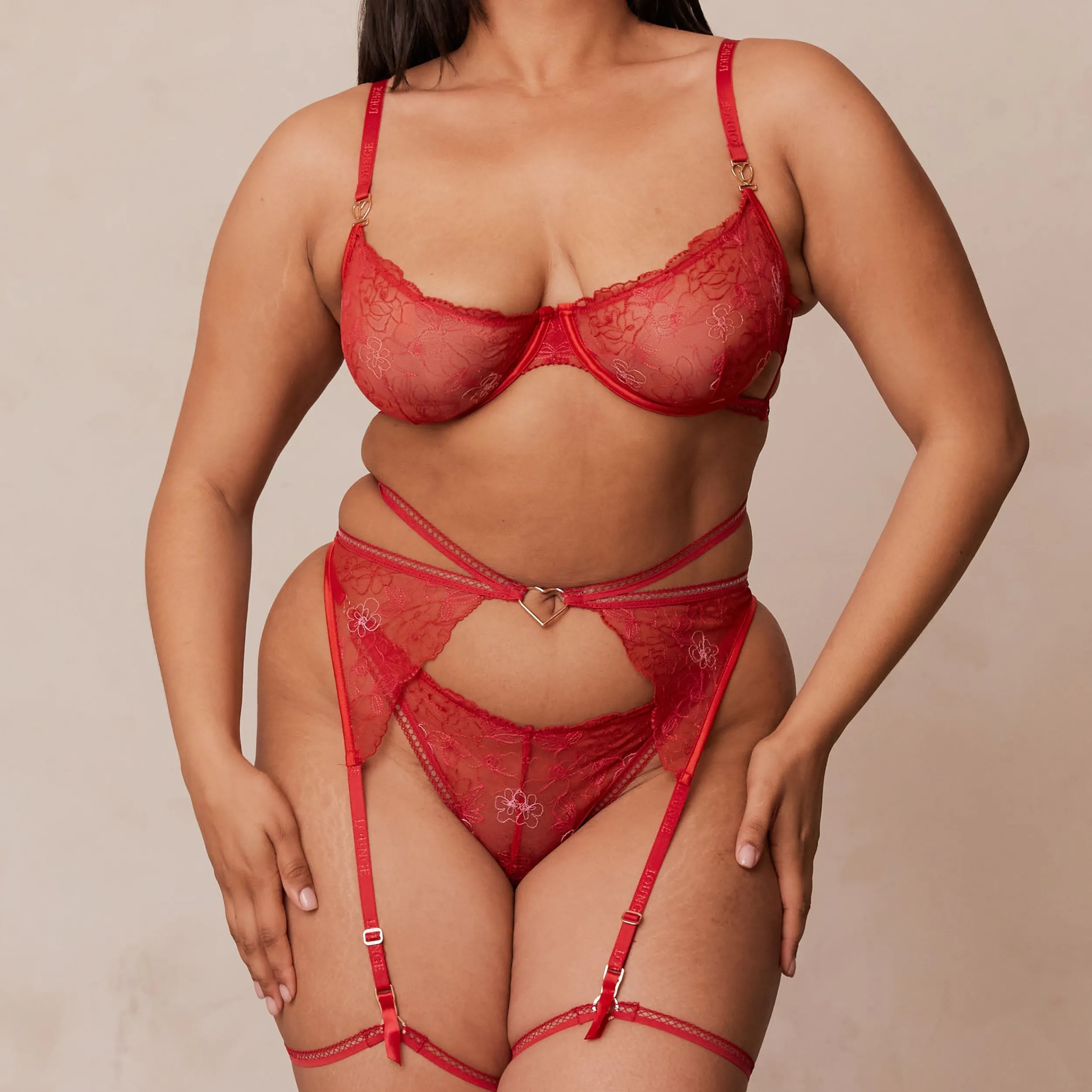 Lounge Underwear Intimates Sets<Gabriella Intimates BH (Set) - Rödbrun