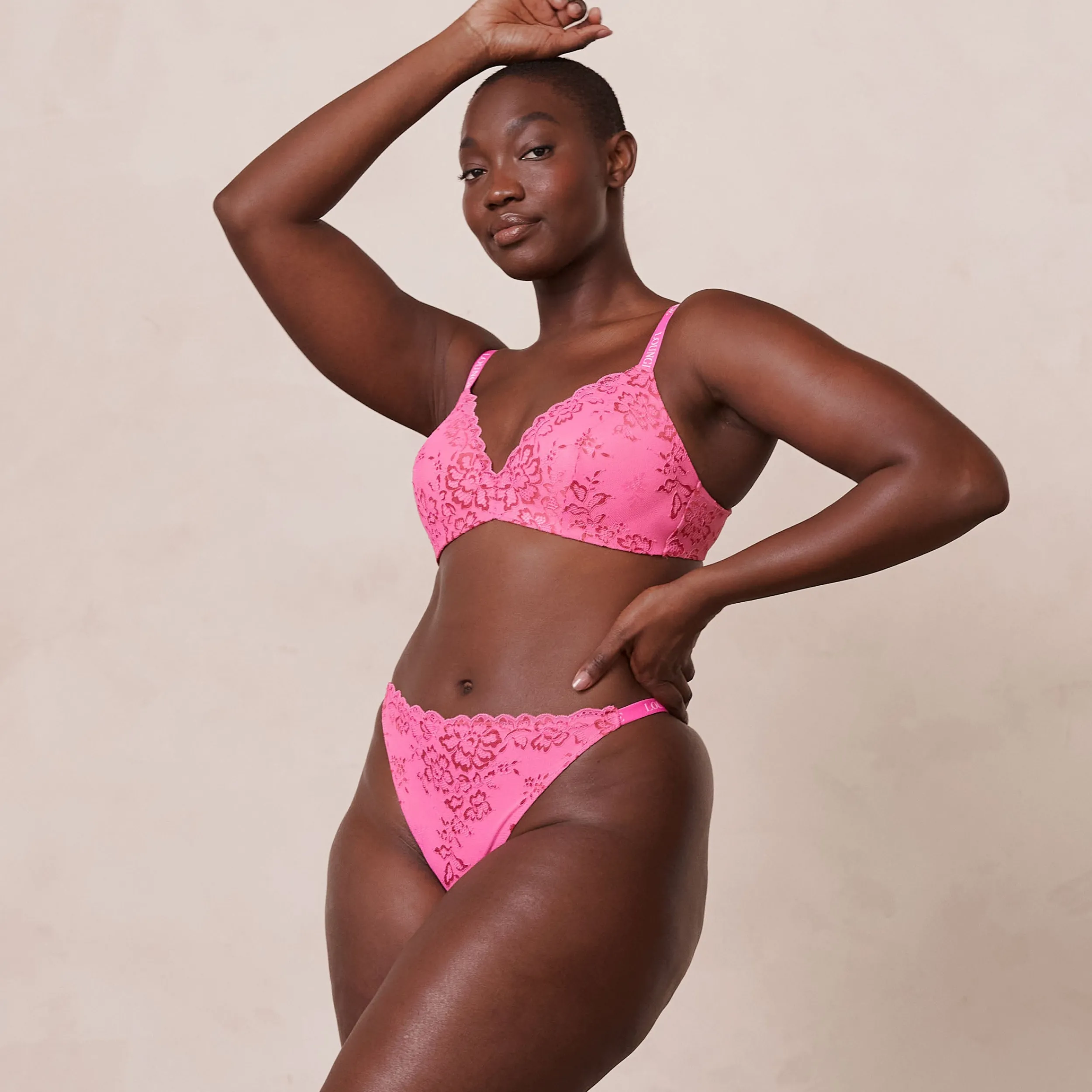 Lounge Underwear Behåar<Lace Magic BH - Knallrosa