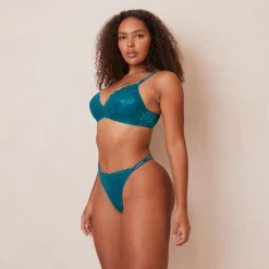 Lounge Underwear Behåar<Lace Magic BH - Turkos