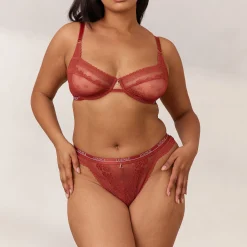 Lounge Underwear Med Bygel<Liberty Balcony BH - Burnt Red BrändRöd