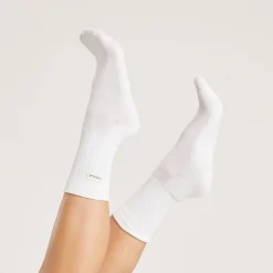 Lounge Underwear Strumpor Och Accessoarer<Logo Crew Strumpor (2-pack) - Vit