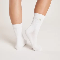 Lounge Underwear Strumpor Och Accessoarer<Logo Crew Strumpor (2-pack) - Vit