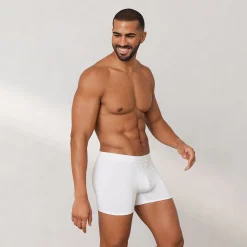 Lounge Underwear Boxershorts För Män | Flerpack<Luxe Boxershorts för Män (3-Pack) - Vit