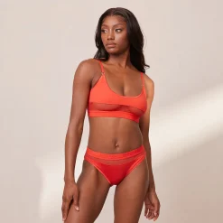 Lounge Underwear Behåar<Mesh BH - Röd