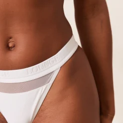 Lounge Underwear Behåar<Mesh BH - Vit