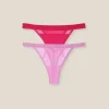 Lounge Underwear Underdelar<Mesh/Royal i begränsad upplaga (2-pack) - Rosa