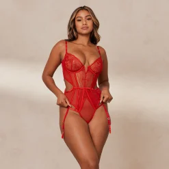 Lounge Underwear Bodysuits<Mila Intimates Bodysuit - Röd