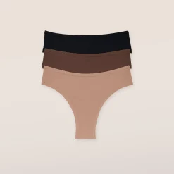 Lounge Underwear Brazilians | Flerpack<Nude Brasilian Trosor (3-Pack) - Multi