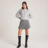 Lounge Underwear Klänningar Och Kjolar<Plisserad Kjol - Grå