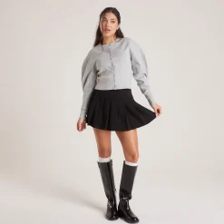 Lounge Underwear Klänningar Och Kjolar<Plisserad Kjol - Svart