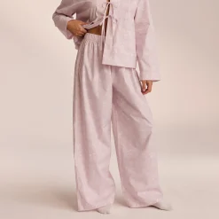 Lounge Underwear Pyjamasbyxor | Pyjamasset<Pyjamabyxor i Bomull - c Lila