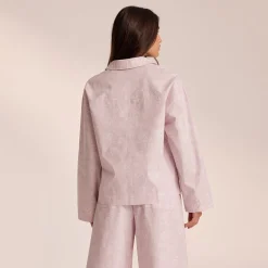 Lounge Underwear Pyjamasset | Pyjamastoppar<Pyjamasskjorta i Bomull - c Lila